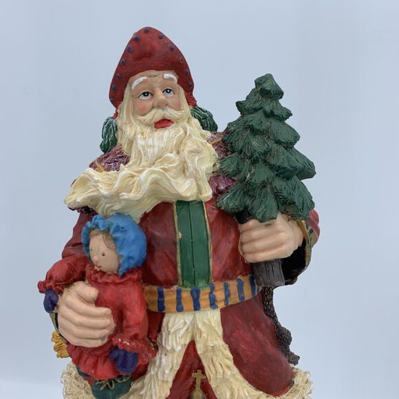 Vtg International Santa Claus Collection 1994 Weihnachtsmann Germany 12” Resin - Picture 3 of 8
